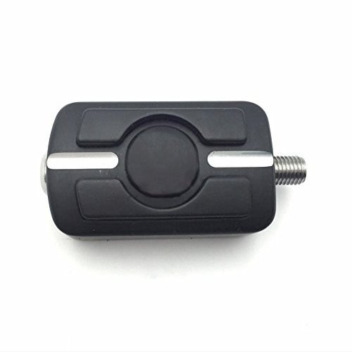 HONGK- Motorcycle Black Skull Groove Shifter Peg Compatible with Wide Glide FXWG XLH Sportster XR 1000 Dyna Softail V-Rod CVO 1987-2014 [B01DJJ5YT0]