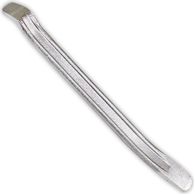 ROAD GENIE 12" (30.5 cm) Solid Steel, Chrome Plated Tire Lever Iron | Professional Tool for Mechanics | Versatile Application | Precision Edge for Safe Tire Change | Heavy-Duty Build