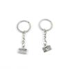 2 Pieces Keyring Keychain Keytag Key Ring Chain Tag Door Car Wholesale Jewelry Making Charms V6ER5 Camera view 1