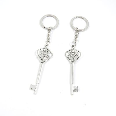 2 Pieces Keyring Keychain Keytag Key Ring Chain Tag Door Car Wholesale Jewelry Making Charms R1PY4 Fake Key
