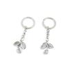 2 Pieces Keyring Keychain Keytag Key Ring Chain Tag Door Car Wholesale Jewelry Making Charms Z8OZ7 Leaves view 1