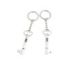2 Pieces Keyring Keychain Keytag Key Ring Chain Tag Door Car Wholesale Jewelry Making Charms R1QY9 Magic Key view 1