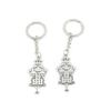 2 Pieces Keyring Keychain Keytag Key Ring Chain Tag Door Car Wholesale Jewelry Making Charms M4NY5 Princess view 1