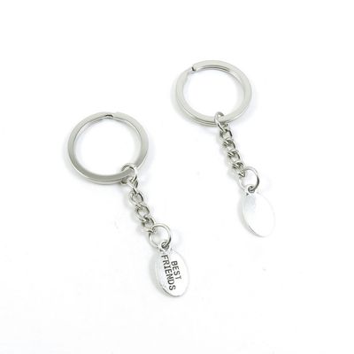 2 Pieces Keyring Keychain Keytag Key Ring Chain Tag Door Car Wholesale Jewelry Making Charms T1FI3 Best Friends Signs