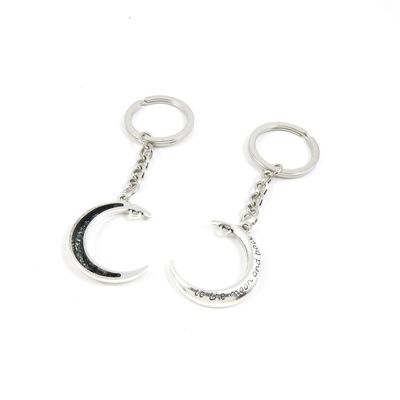 1 Pieces Keyring Keychain Keytag Key Ring Chain Tag Door Car Wholesale Jewelry Making Charms C3LB3 to The Moon and Back