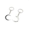 1 Pieces Keyring Keychain Keytag Key Ring Chain Tag Door Car Wholesale Jewelry Making Charms C3LB3 to The Moon and Back view 1