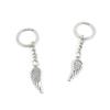 2 Pieces Keyring Keychain Keytag Key Ring Chain Tag Door Car Wholesale Jewelry Making Charms A5TH7 Angel Wings view 1
