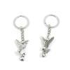 2 Pieces Keyring Keychain Keytag Key Ring Chain Tag Door Car Wholesale Jewelry Making Charms L6GN9 Eagle view 1