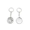 1 Pieces Keyring Keychain Keytag Key Ring Chain Tag Door Car Wholesale Jewelry Making Charms N3XI3 Aries Round Cabochon Base view 1