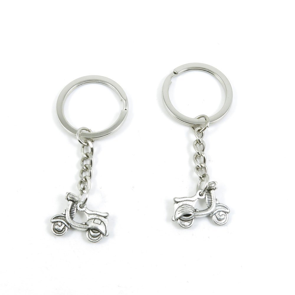 1 Pieces Keyring Keychain Keytag Key Ring Chain Tag Door Car Wholesale Jewelry Making Charms P3TW5 Ladies Motorcycle Scooter
