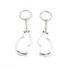 2 Pieces Keyring Keychain Keytag Key Ring Chain Tag Door Car Wholesale Jewelry Making Charms N2VO2 Hollow Cat Frame view 1