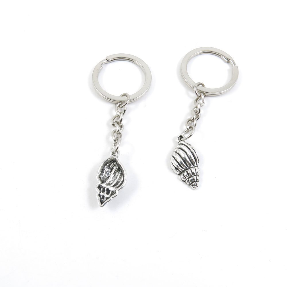 2 Pieces Keyring Keychain Keytag Key Ring Chain Tag Door Car Wholesale Jewelry Making Charms Q4YC4 Conch Shell