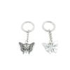 1 Pieces Keyring Keychain Keytag Key Ring Chain Tag Door Car Wholesale Jewelry Making Charms M5ZO0 Butterfly view 1
