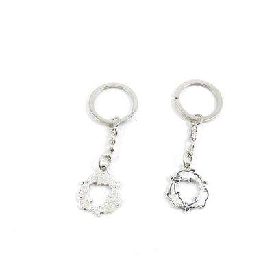2 Pieces Keyring Keychain Keytag Key Ring Chain Tag Door Car Wholesale Jewelry Making Charms T4PC5 Dolphin