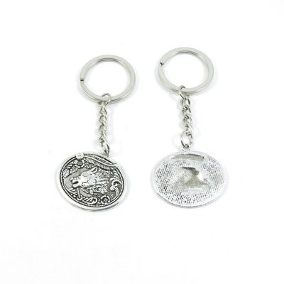 2 Pieces Keyring Keychain Keytag Key Ring Chain Tag Door Car Wholesale Jewelry Making Charms M5YW1 Wolf Tag Signs