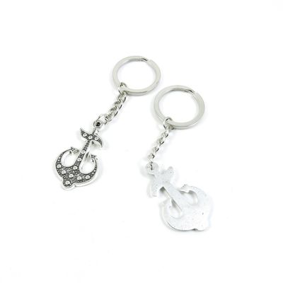 1 Pieces Keyring Key Ring N9EE7 Boat Anchor Keychain Automotive Car Door Key Tags Findings Charms Chains