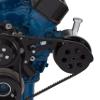 Black Power Steering Bracket for Small Block Ford 289 302 351W (1969+) Engines view 1