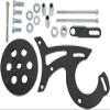 Black Power Steering Bracket for Small Block Ford 289 302 351W (1969+) Engines view 2