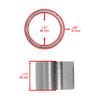 Caltric Muffler Gasket Compatible with Suzuki 400 Drz400E Dr-Z400E 2000 2001-2007 view 2