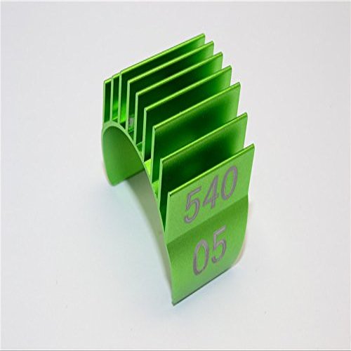 Aluminum Motor Heat Sink Mount 25mm for 1/10 540, 360 Motor - 1Pc Green