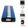 AIMS Power PWRI300012120S Pure Sine Inverter, 3000 Watt Continuous Power, 6000 Watt Surge Peak Power, 12 Volt DC Input, Pure Sine Wave, GFCI Outlet, AC Direct Connect Terminal Block view 2