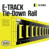 E Track Tie Down Rail Kit 5' (6 Pack) for Garages, Vans, Trailers, Motorcycle Tie Downs, ATV Mountings - ETrack Bar Rails Powder-Coat Black - Secure Cargo & Heavy Loads Up to 2,000 lbs view 4