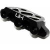 Hot Racing LCF09A01 Aluminum Rear Hinge Pin Brace and Skid Plate - TRA view 1