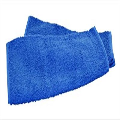 Carrand 40070 Super Cotton Terry Blue Towel, Pack - 2