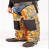 DeHaus Performance Work Gear Hunting Chaps- Integrated Knee Pad, True Timber Camo Pattern, Oversized 3/4" Thick Foam Pad with Ballistic Nylon Cap (True Timber- MC2 Blaze, S/M; 24" Thigh) view 1