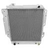 Bilstein Frostbite Performance Cooling FB173: Aluminum Radiator 2-Row 87/06 L4/L6 Jeep Wrangler view 2