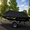 600D Jet Ski Cover for Sea Doo BRP RXP 2004-2008 / RXP-X 2007-2009 Trailerable Sea Doo Cover fit Heay-Duty All Weather Protection view 3