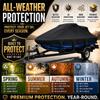 600D Jet Ski Cover for Sea Doo BRP RXP 2004-2008 / RXP-X 2007-2009 Trailerable Sea Doo Cover fit Heay-Duty All Weather Protection view 4