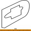Ford CV6Z5422042A - Pad view 1