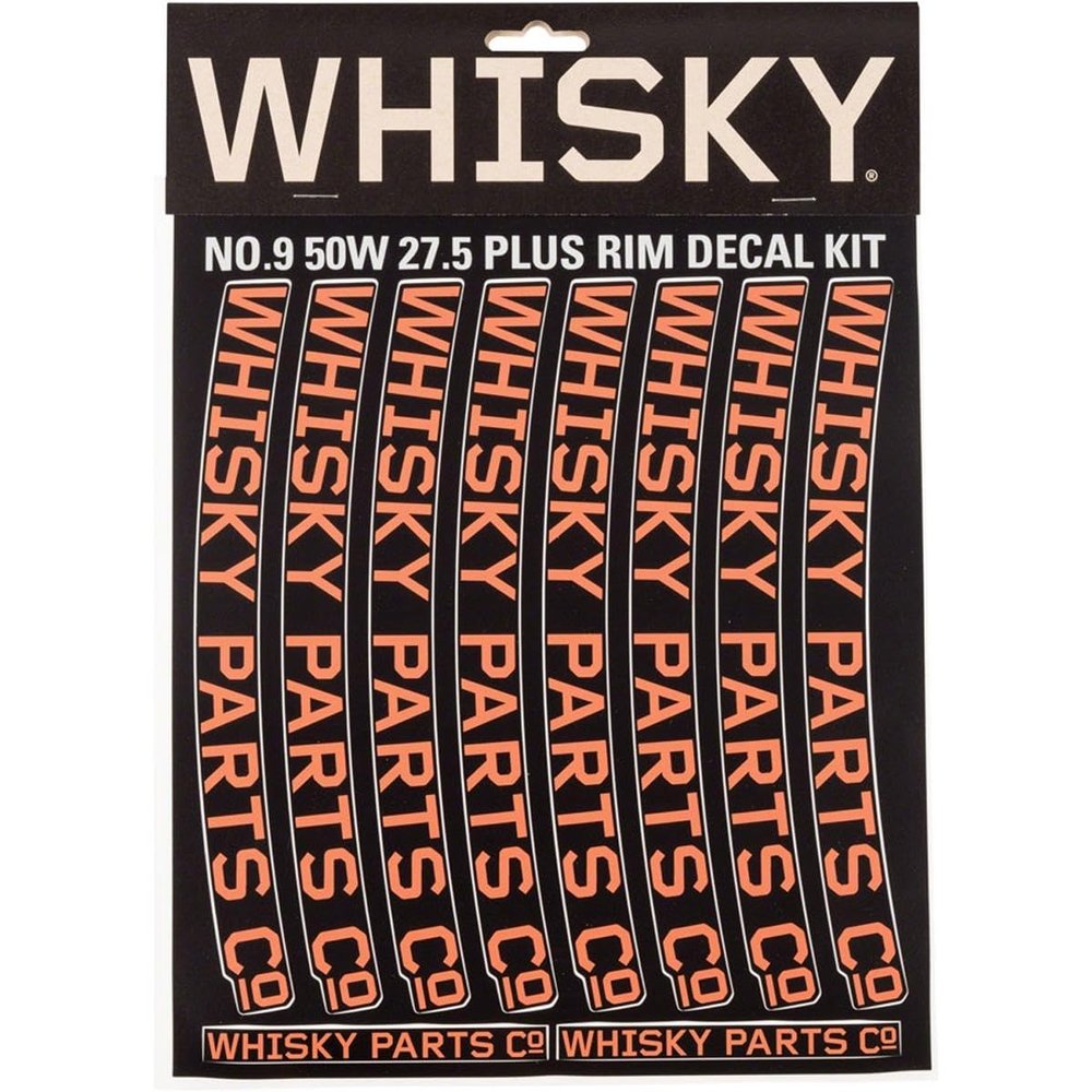 WHISKY - Rim Decal Kit for Two 50w Rims - Orange