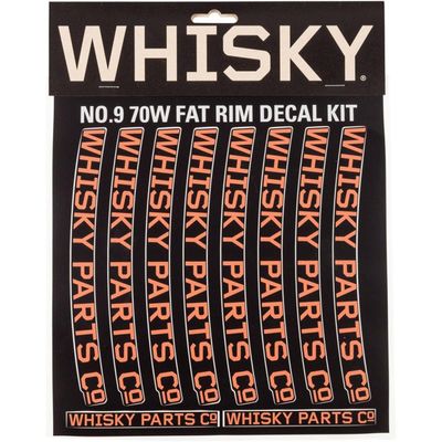 WHISKY - Rim Decal Kit for Two 70w Rims - Orange