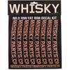 WHISKY - Rim Decal Kit for Two 70w Rims - Orange view 1