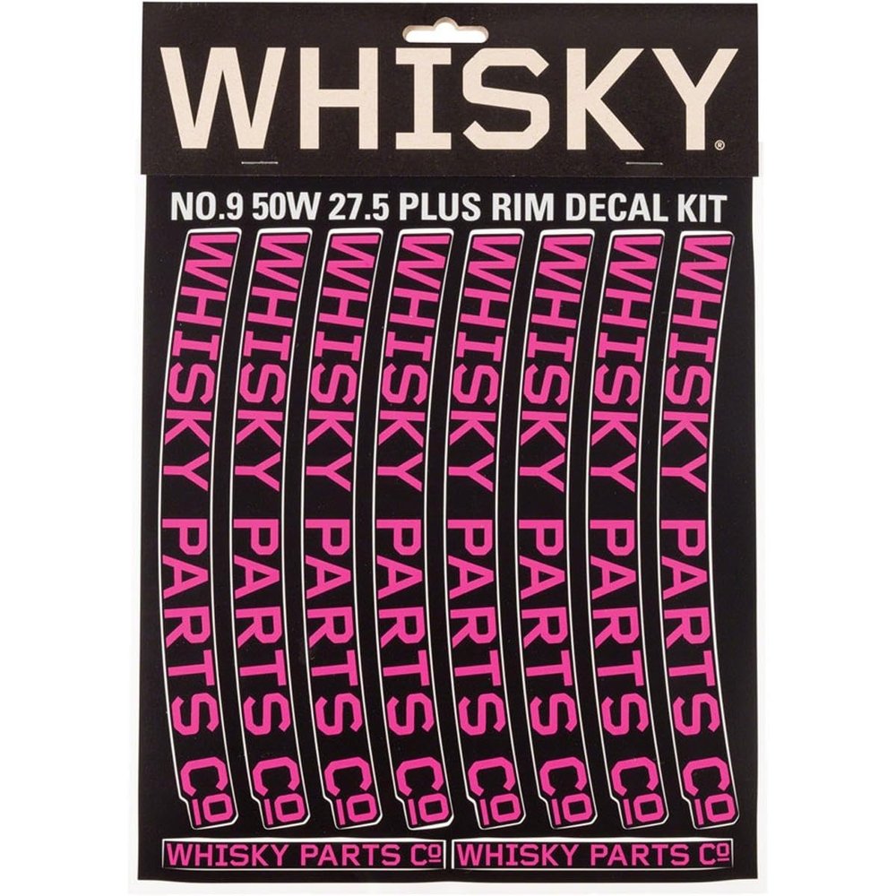 WHISKY - Rim Decal Kit for Two 50w Rims - Magenta
