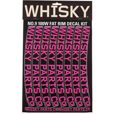 WHISKY - Rim Decal Kit for Two 100w Rims - Magenta