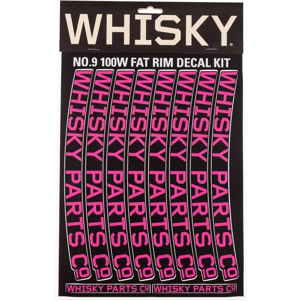 WHISKY - Rim Decal Kit for Two 100w Rims - Magenta