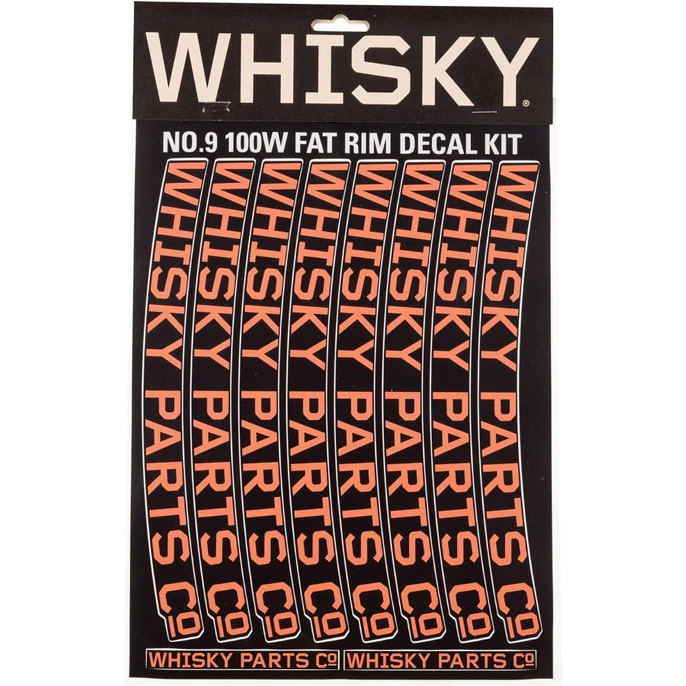 WHISKY - Rim Decal Kit for Two 100w Rims - Orange