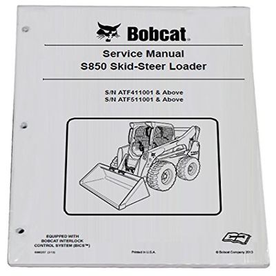 Bobcat S850 Workshop Repair Manual