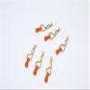 Body Clips + Aluminum Mount For 1/36 To 1/16 Models - 6Pcs Set Orange view 1