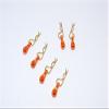 Body Clips + Aluminum Mount For 1/36 To 1/16 Models - 6Pcs Set Orange view 1
