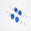 Aluminum Wheel Hex Adapter 14mmx6mm - 4Pcs Set Blue view 1