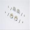 Aluminum Wheel Hex Adapter 14mmx7mm - 4Pcs Set Silver view 1