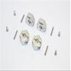 Aluminum Wheel Hex Adapter 14mmx8mm - 4Pcs Set Silver view 1