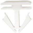 Swordfish 60125-15pc Rocker Panel Moulding Clip for Dodge Dakota & Durango and Jeep Liberty 2000-On