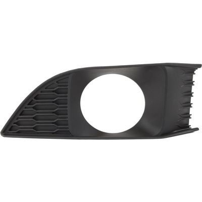 Evan-Fischer Fog Light Trim compatible with Dodge Charger 11-14 Molding Bezel w/Adaptive Cruise Control R/T/SE/SXT Models Right Side