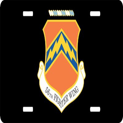 US Air Force 56th Fighter Wing License Plate