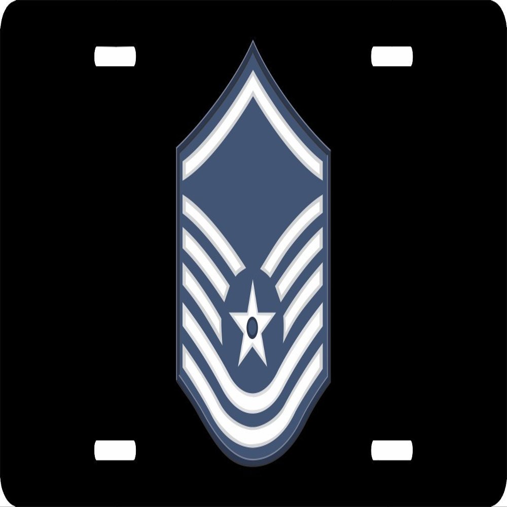 Air Force Master Sergeant (No Diamond) License Plate